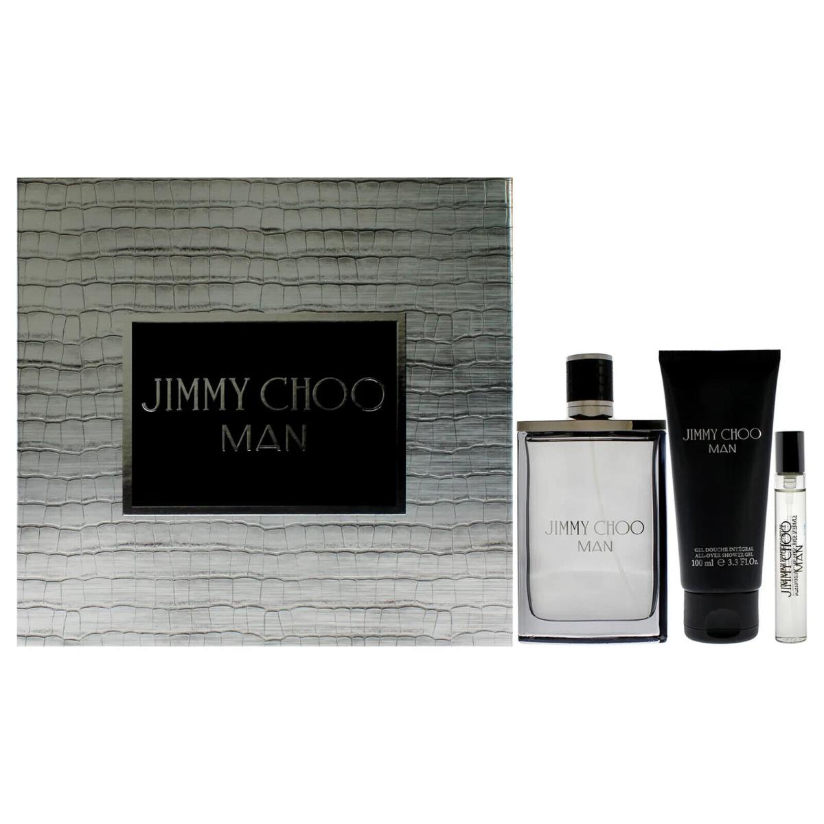 Jimmy Choo Man by Jimmy Choo For Men - 3 Pc Gift Set