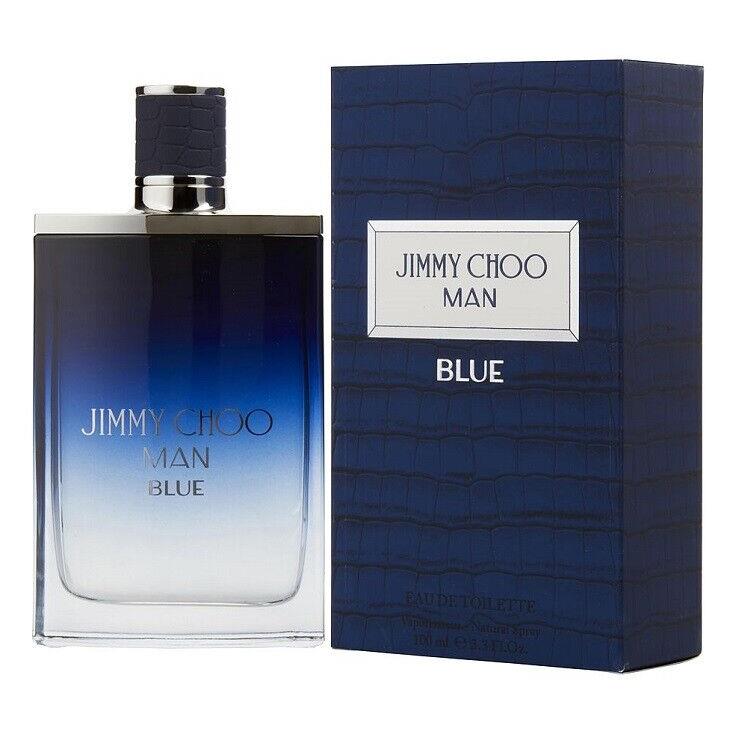 Jimmy Choo Man Blue Jimmy Choo 3.3 oz / 100 ml Eau de Toilette Men Cologne