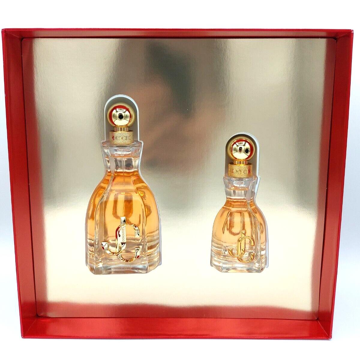 Jimmy Choo I Want Choo For Women 2pcs Edp Spray 3.3oz + 1.3oz