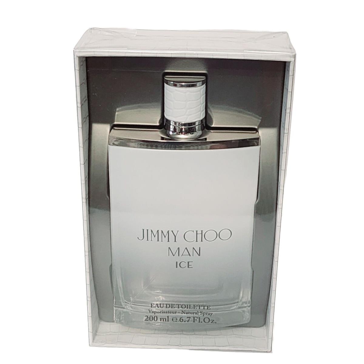 Jimmy Choo Man Ice 6.7 Oz Eau De Toilette Spray by Jimmy Choo Box For Men