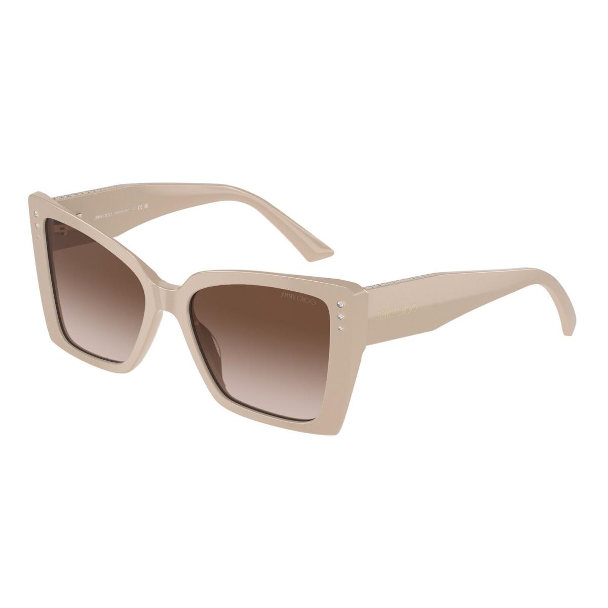 Jimmy Choo JC5001B 501113 Beige Gradient Brown 54 mm Women`s Sunglasses