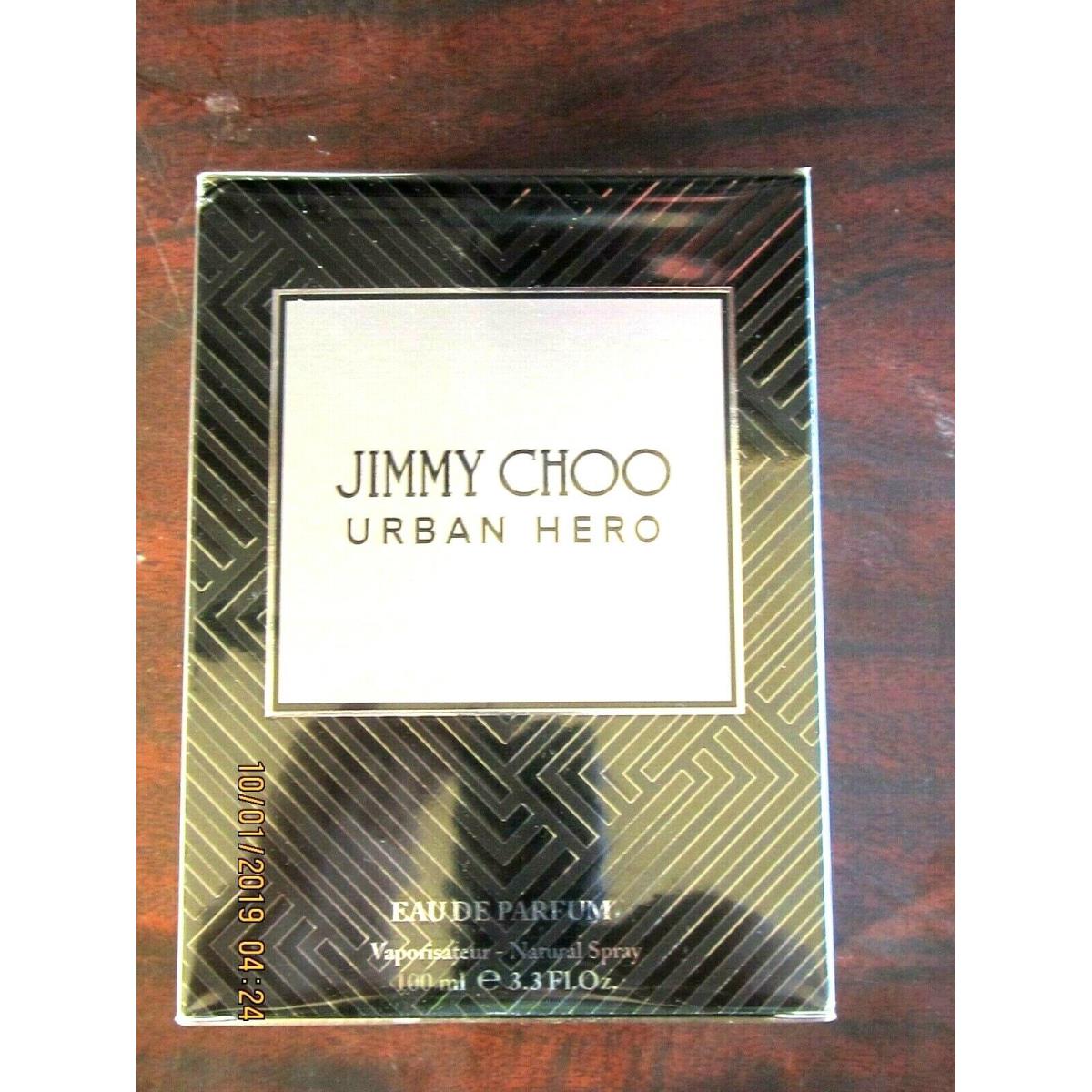 Jimmy Choo Urban Hero Edp Spray For Men 3.3 OZ/100 ML Cologne