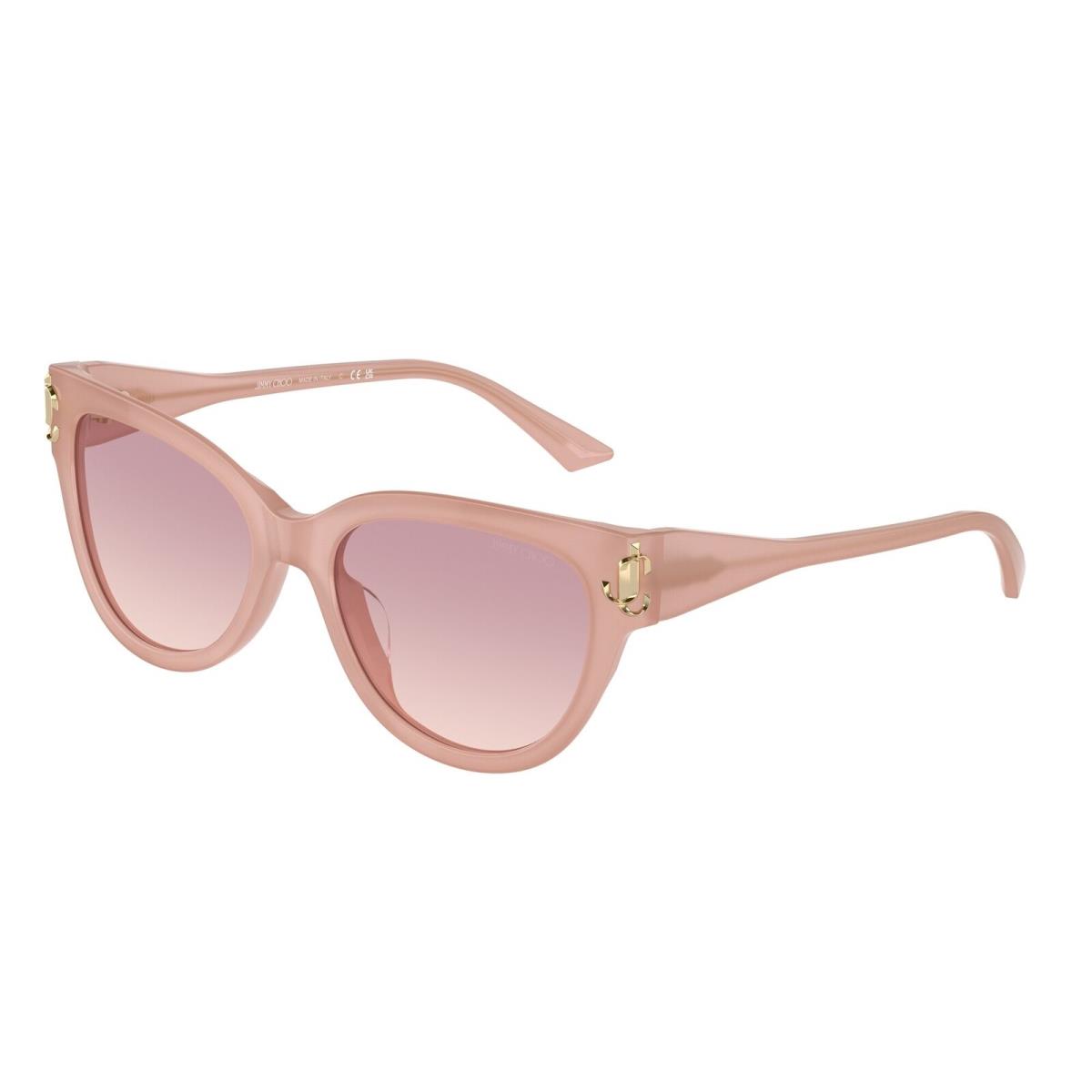 Jimmy Choo JC5018U 502768 Opal Pink Brown Gradient Violet 54mm Womens Sunglasses