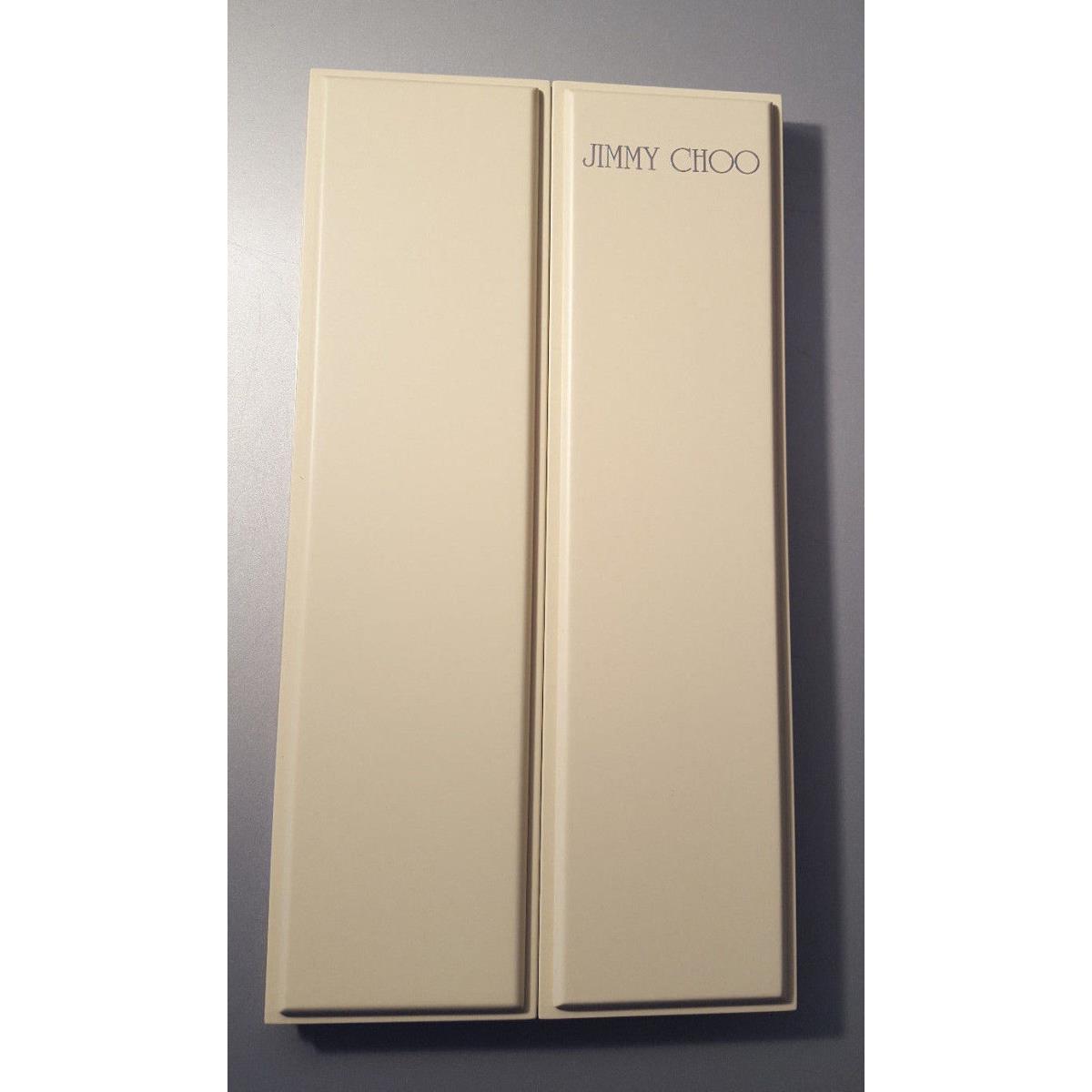 Jimmy Choo Beige Folding Table Top Mirror