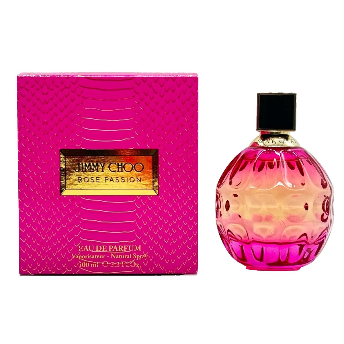 Rose Passion For Jimmy Choo Women 3.3 oz Eau de Parfum Spray