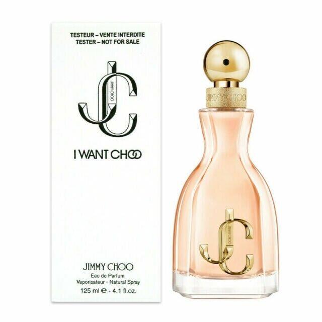 Jimmy Choo I Want Choo 4.1 fl oz Women`s Eau De Parfum Tester in White Box