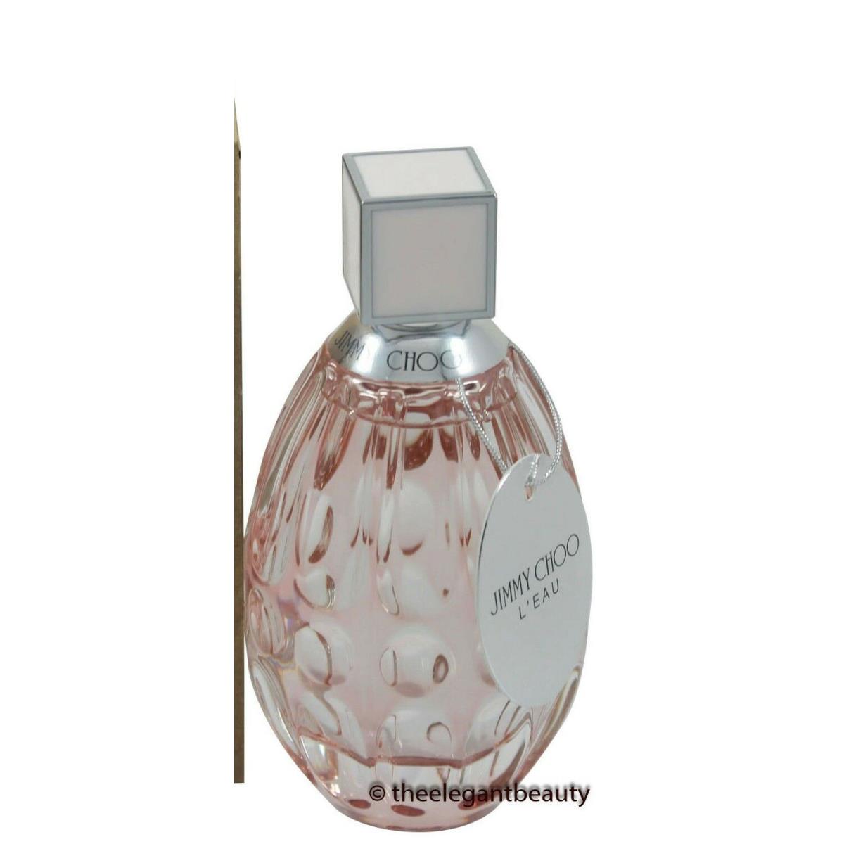 Jimmy Choo L`eau By Jimmy Tster 3.4oz/100ml Edt Spray For Women In Tster Box