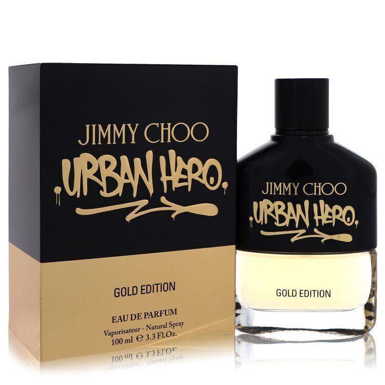 Jimmy Choo Urban Hero Gold Edition Cologne By Jimmy Choo Edp Spray 3.3oz/100ml