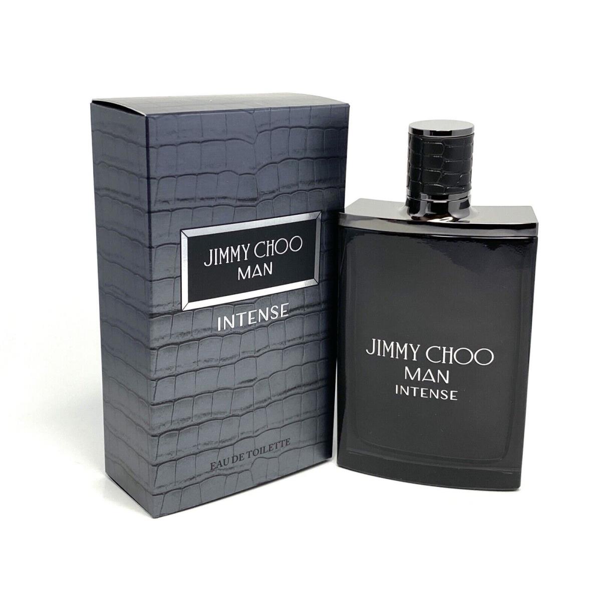 Jimmy Choo Man Intense By Jimmy Choo 3.3 Fl.oz Eau De Toilette Spray For Men