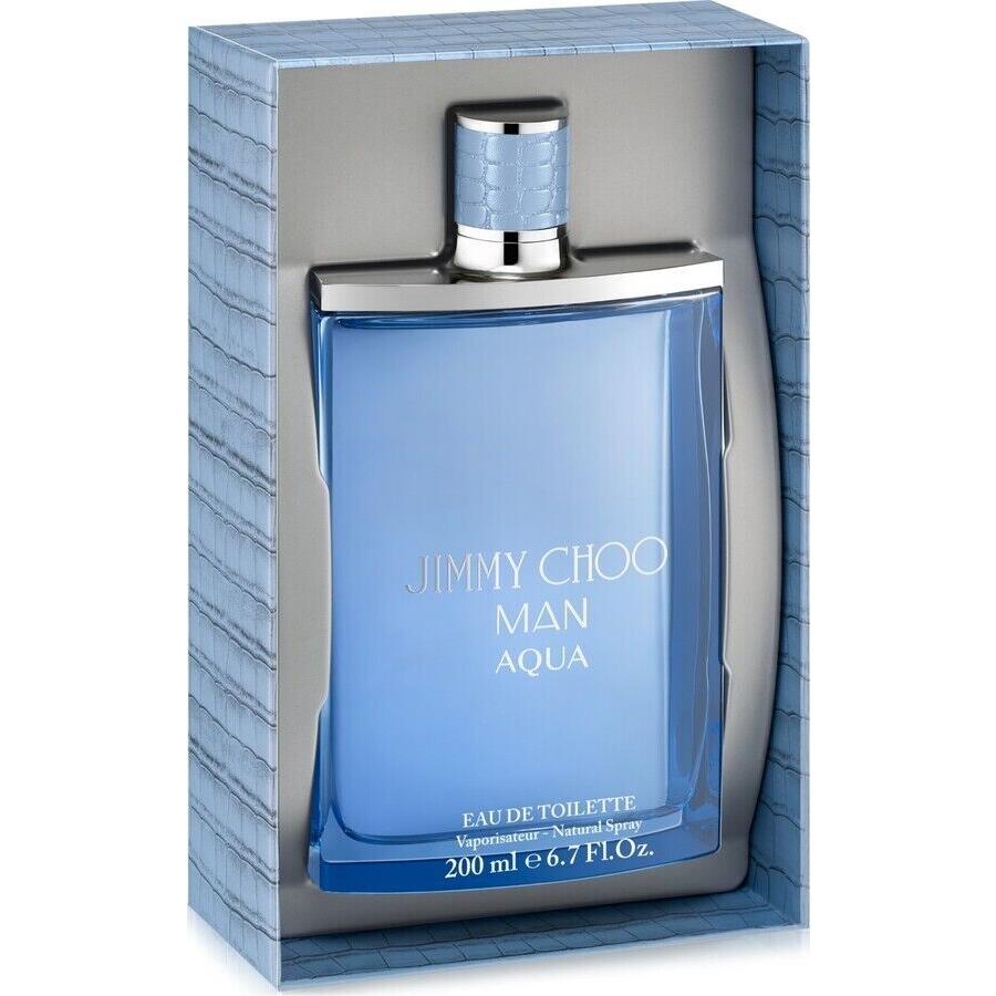 Jimmy Choo Aqua 6.7 Oz. 200ml Eau de Toilette Spray For Men