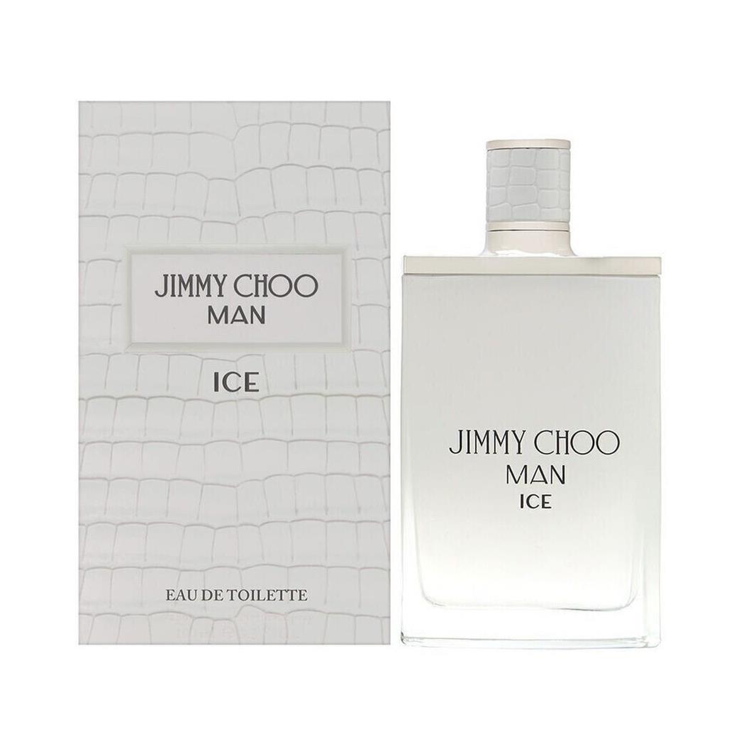 Jimmy Choo Man Ice Edt Spray For Men 3.3oz