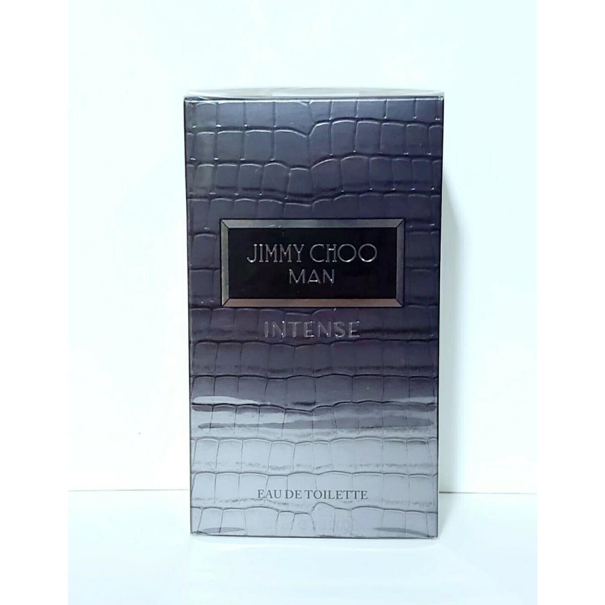 Jimmy Choo Man Intense 3.4OZ Edt Spray For Men