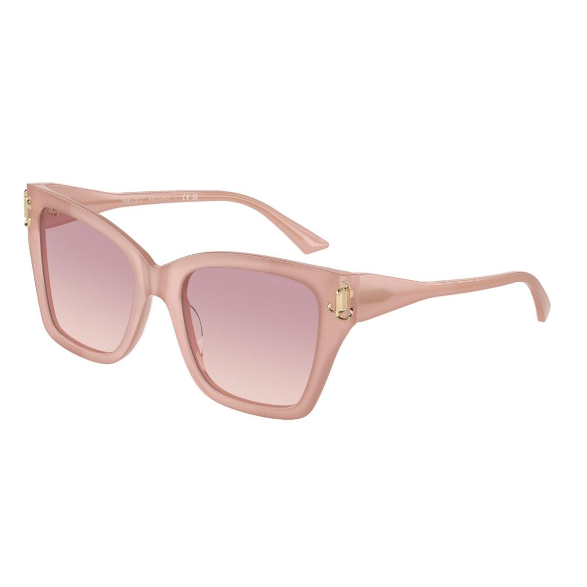 Jimmy Choo JC5012 502768 Opal Pink Brown Gradient Violet 54mm Women`s Sunglasses