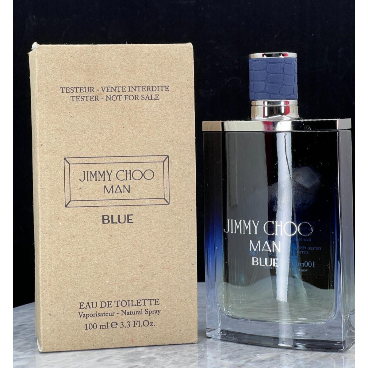 Jimmy Choo Man Blue Eau De Toilette -3.3oz Tester