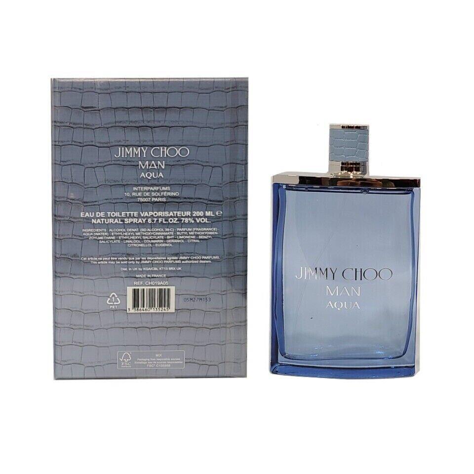 Jimmy Choo Man Aqua 6.7 oz / 200 ml Eau De Toilette Spray