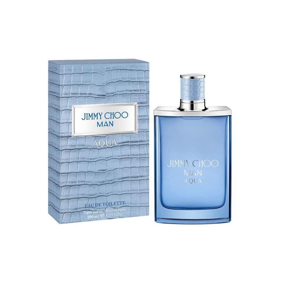 Jimmy Choo Aqua by Jimmy Choo Eau De Toilette Spray 3.3 oz Men Box