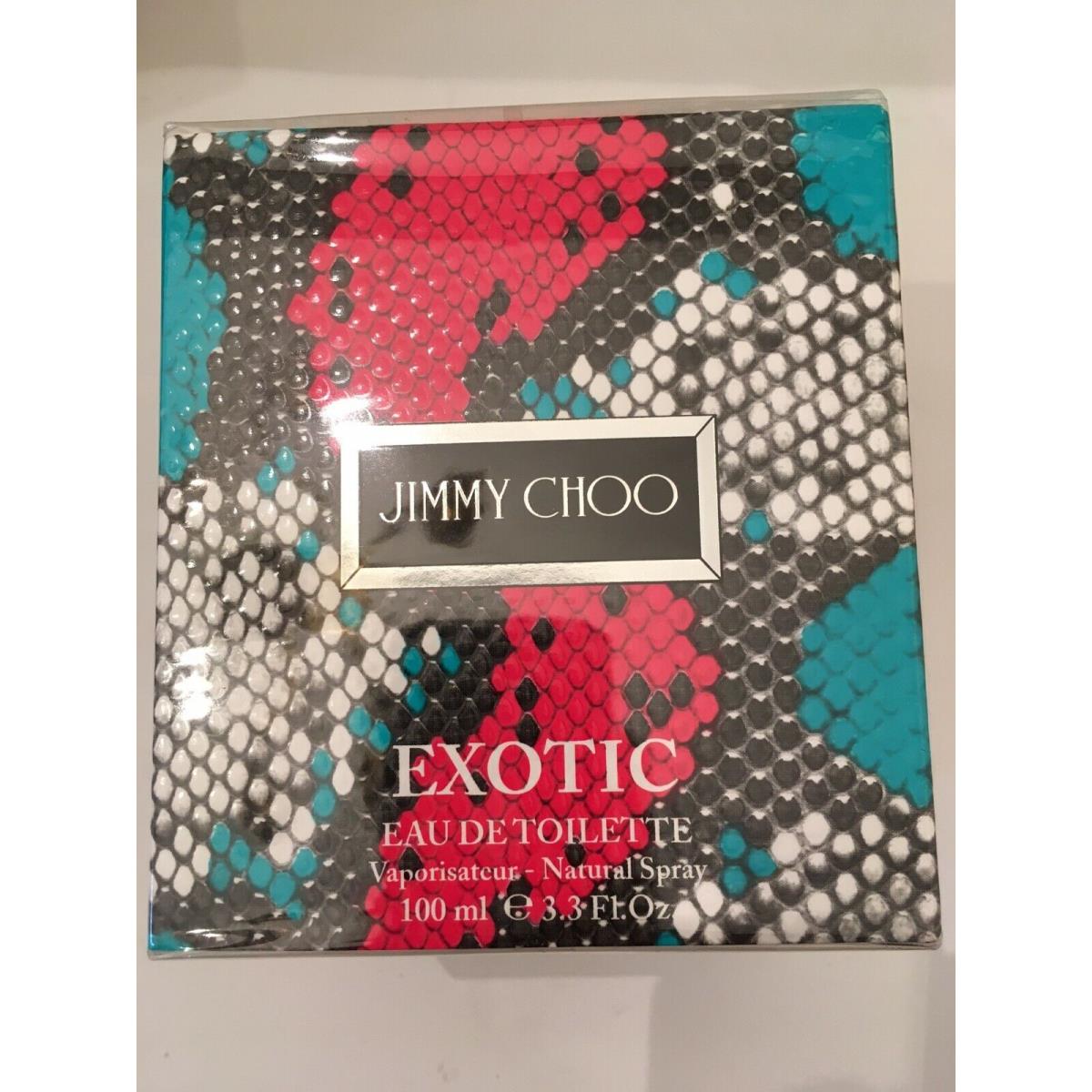 Jimmy Choo Exotic 2015 - 3.4oz Edt Spray For Women Rare