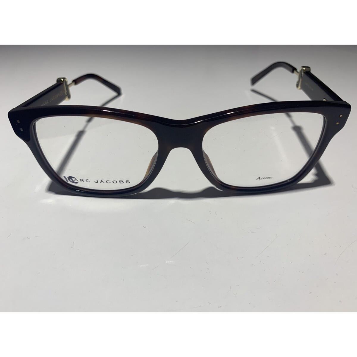 Marc Jacobs Eyeglasses Marc 132 ZY1 Havana Medium Unisex 53x17x140