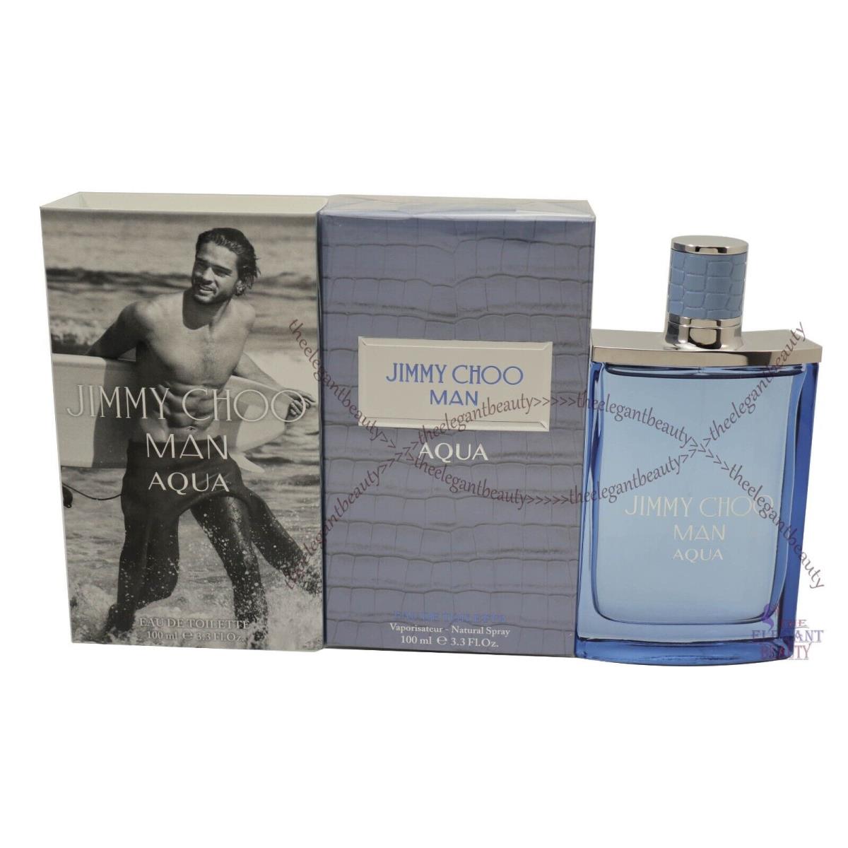 Jimmy Choo Man Aqua By Jimmy Choo 3.4oz/100ml Edt Spray For Men