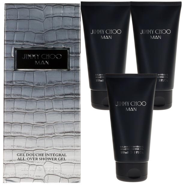 Man By Jimmy Choo For Men Combo Pack: Shower Gel 15oz 3x5oz