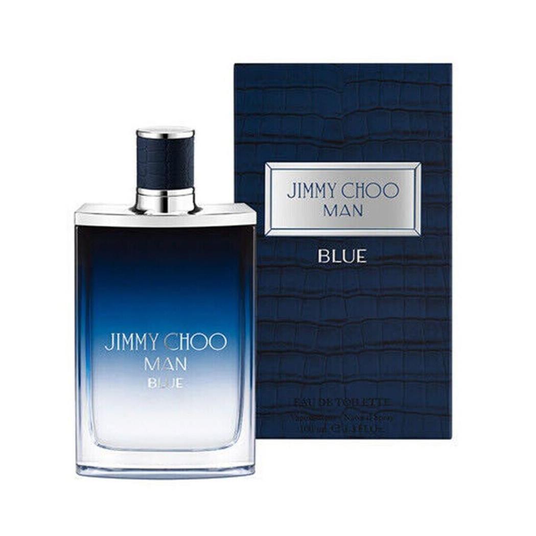 Jimmy Choo Man Blue by Jimmy Choo Eau De Toilette Spray For Men 3.3oz