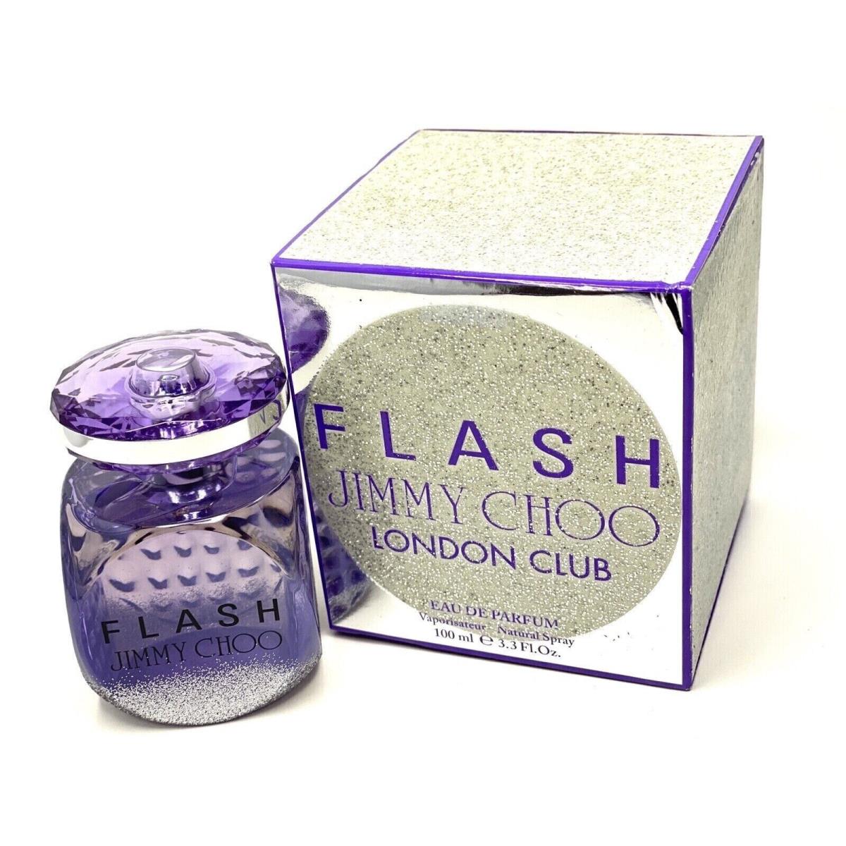 Flash London Club by Jimmy Choo 3.3 oz Eau De Parfum Spray For Women France Made