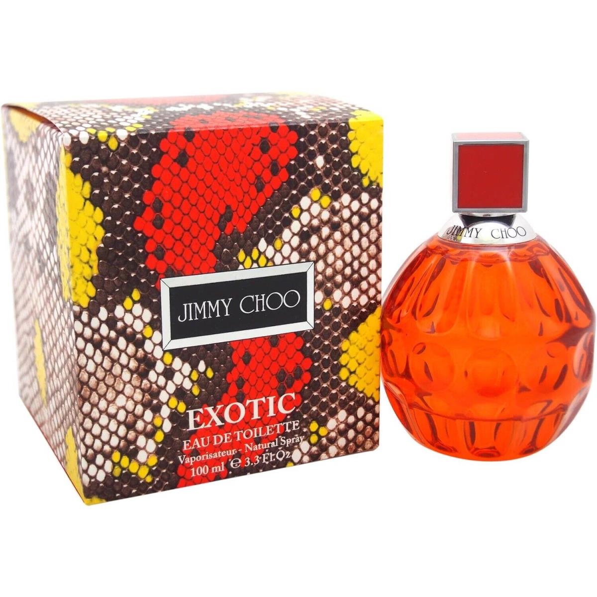 Jimmy Choo Exotic 3.3 oz Eau De Toilette 100 ml Spray 2014 Limited Ed