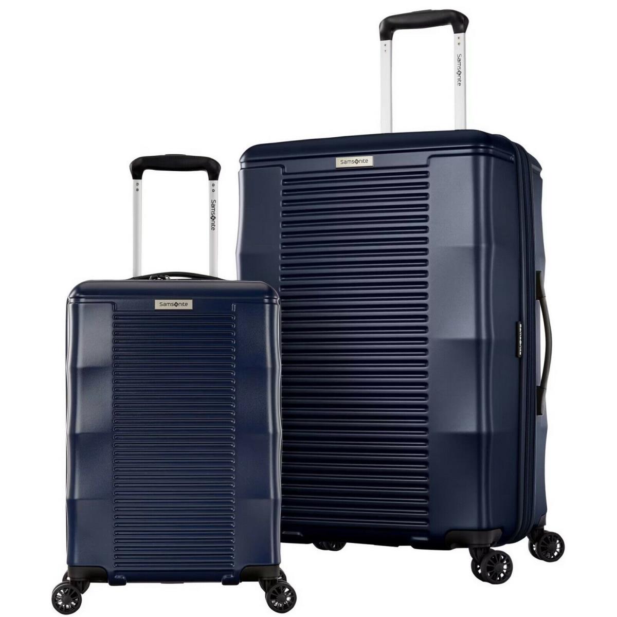 Samsonite 2 pc Hardside Luggage Set Spinner Wheels Expandable Suitcase Carry On