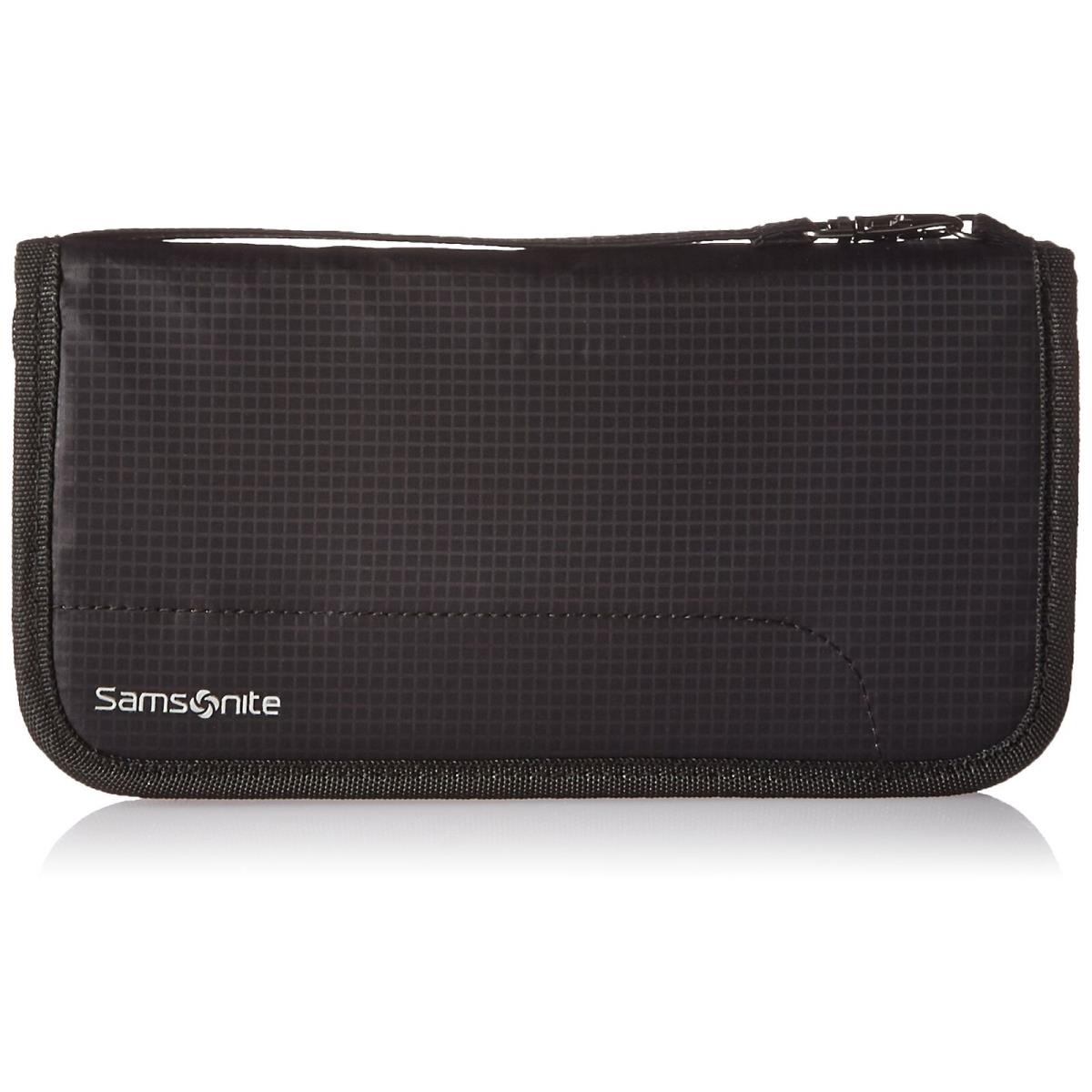 Samsonite Rfid Zip Close Travel Wallet