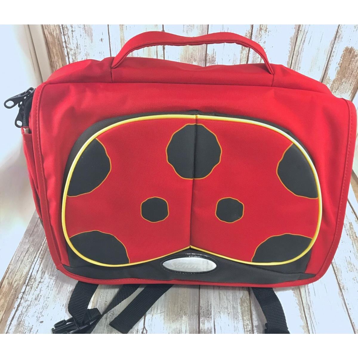 Sammies by Samsonite Huggy School Bag Ladybird Ladybug Rare