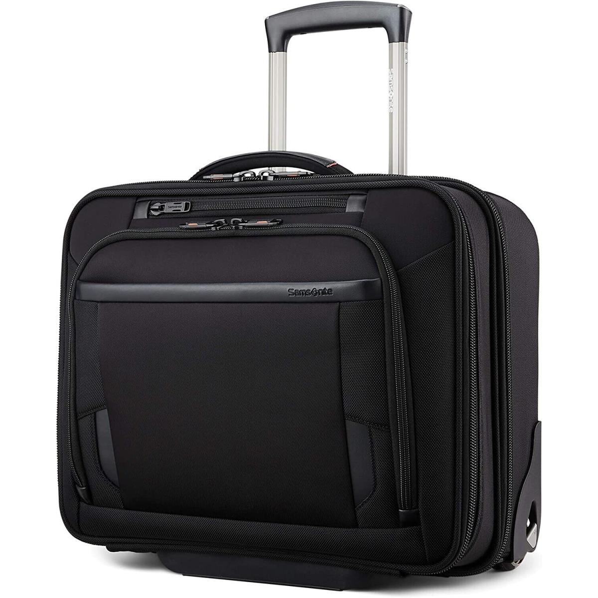 Samsonite Pro Upright Mobile Office Wheeled Carry-on Luggage Black 18