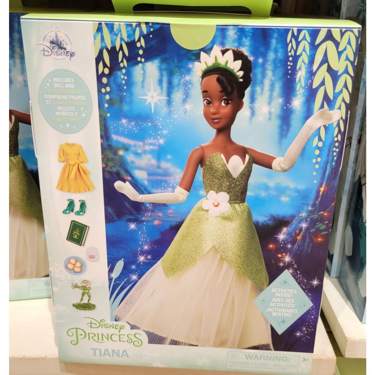 Disney Parks Princess Tiana Includes Doll and Accessories 2024