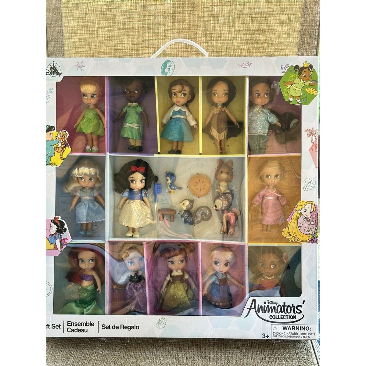 Disney Animators` Collection Mini Doll Gift Set 13 5 Dolls