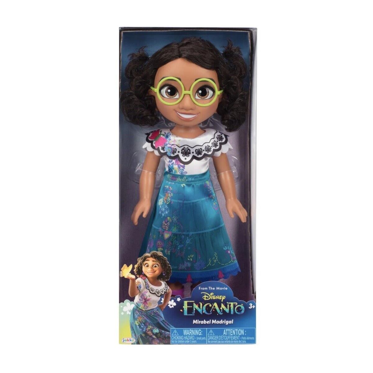 Disney Encanto Mirabel Doll -14 Inch Articulated Fashion Doll with Glasses Shoes
