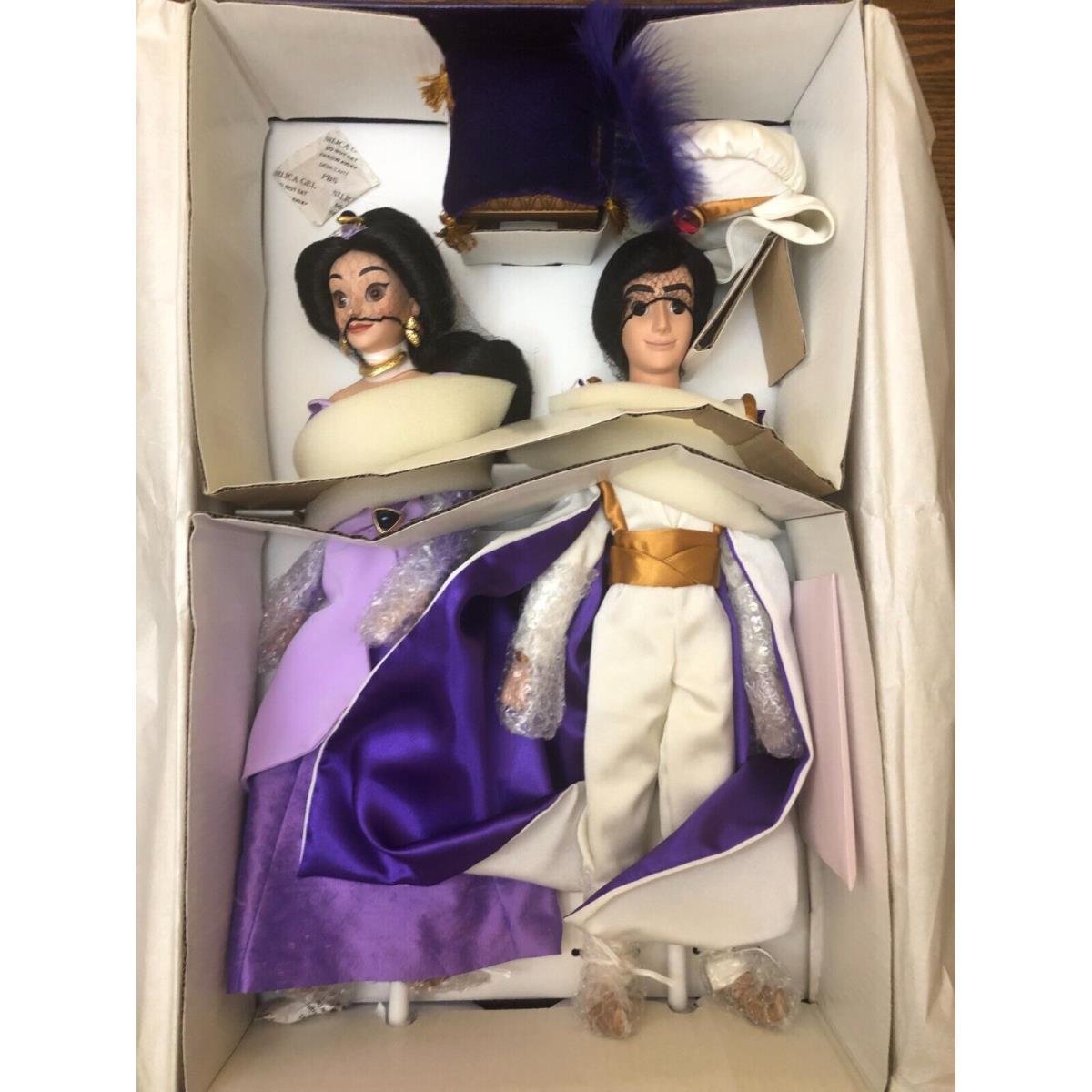 Disney Aladdin Princess Jasmine Limited Edition 1108/5000 19 Porcelain Dolls