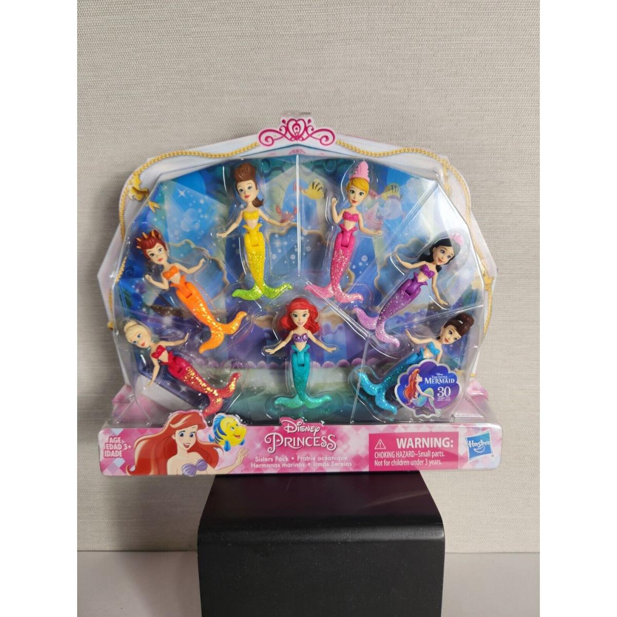 Disney Princess The Little Mermaid Ariel Sisters 7 Doll Pack 30 Years