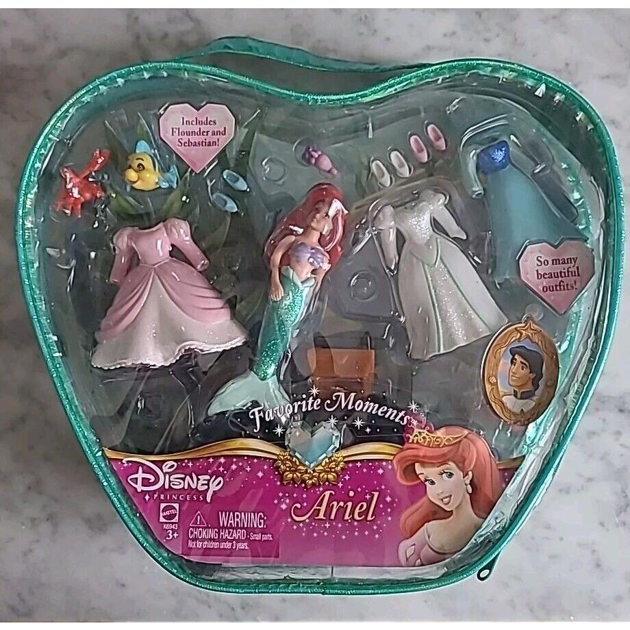 Very Rare Disney Princess Favorite Moments Ariel Doll Set K6943 2006 I1-2