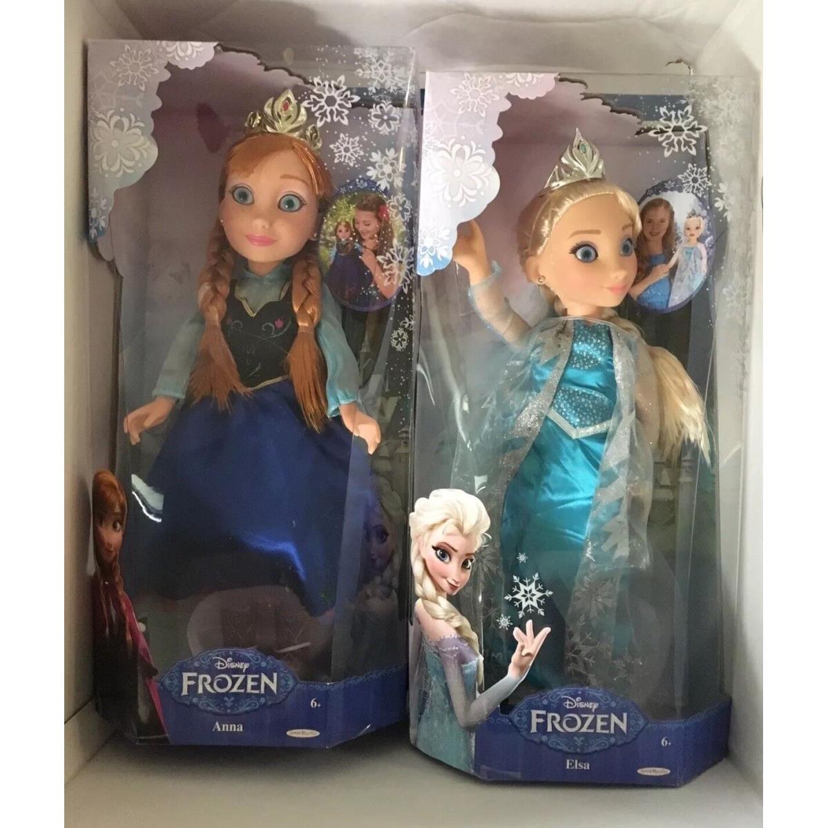 Jakks Pacific Disney Princess Me 18 Anna Elsa Frozen Doll Set