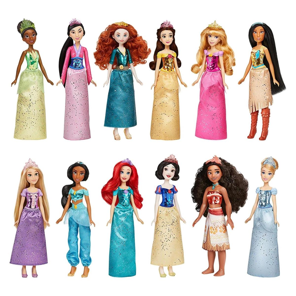 Disney Princess Royal Collection 12 Royal Shimmer Fashion Dolls