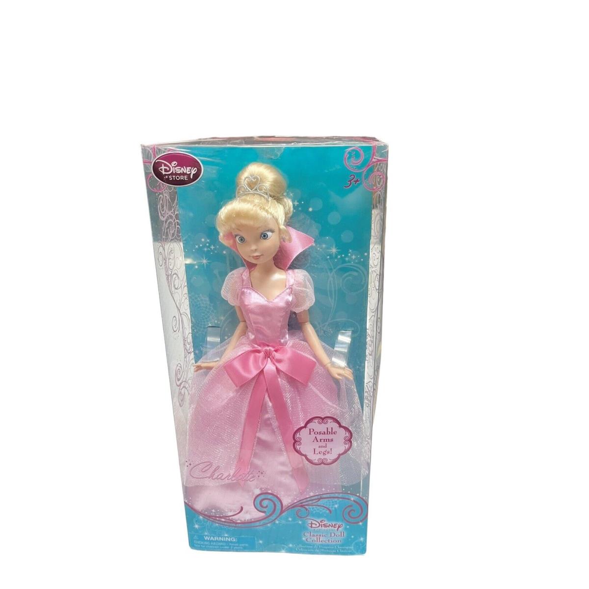 Disney Store Princess The Frog Charlotte La Bouff Doll 11.5 Tiana Friend