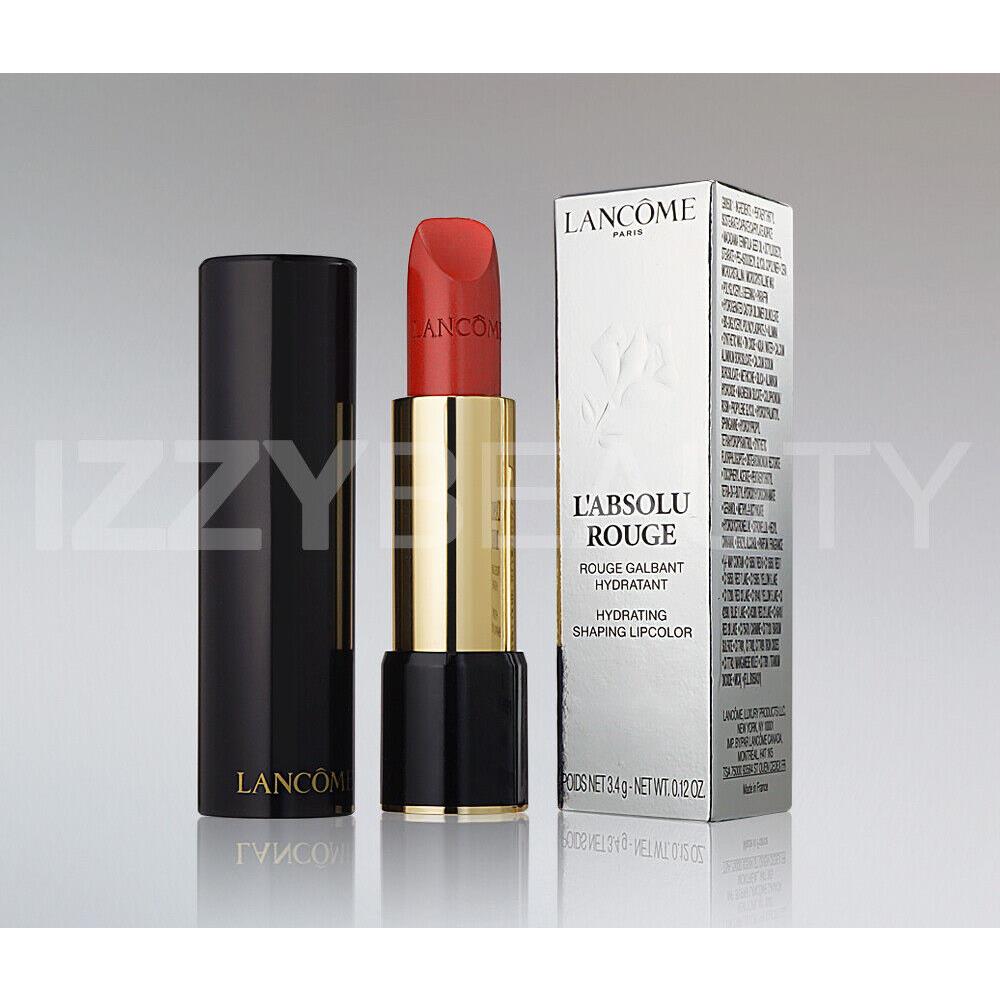 Lancome L`absolue Rouge Hydrating Lipstick Full Size - Pick Your Color 105 A la Folie (Sheer)