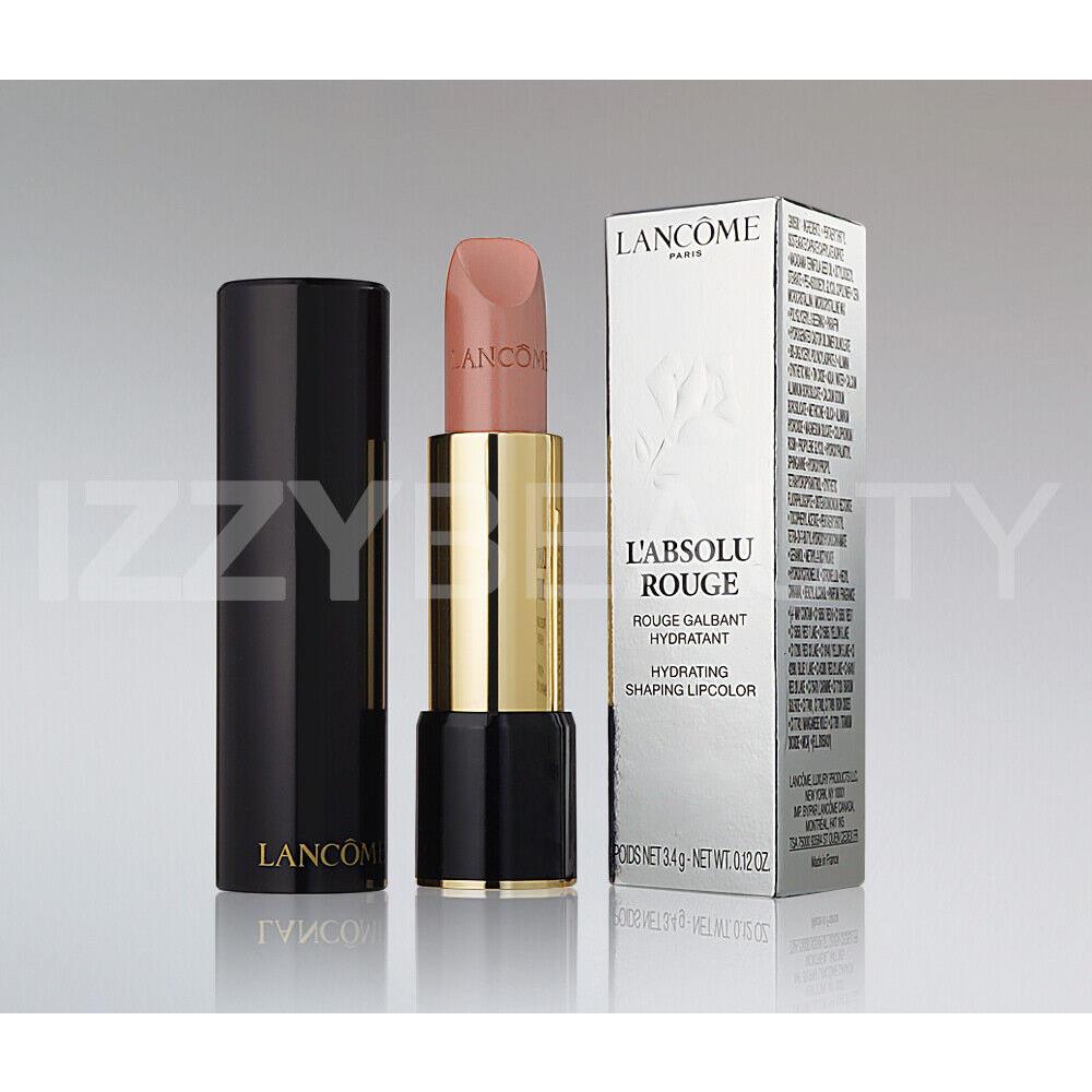 Lancome L`absolue Rouge Hydrating Lipstick Full Size - Pick Your Color 202 Nuit & Jour