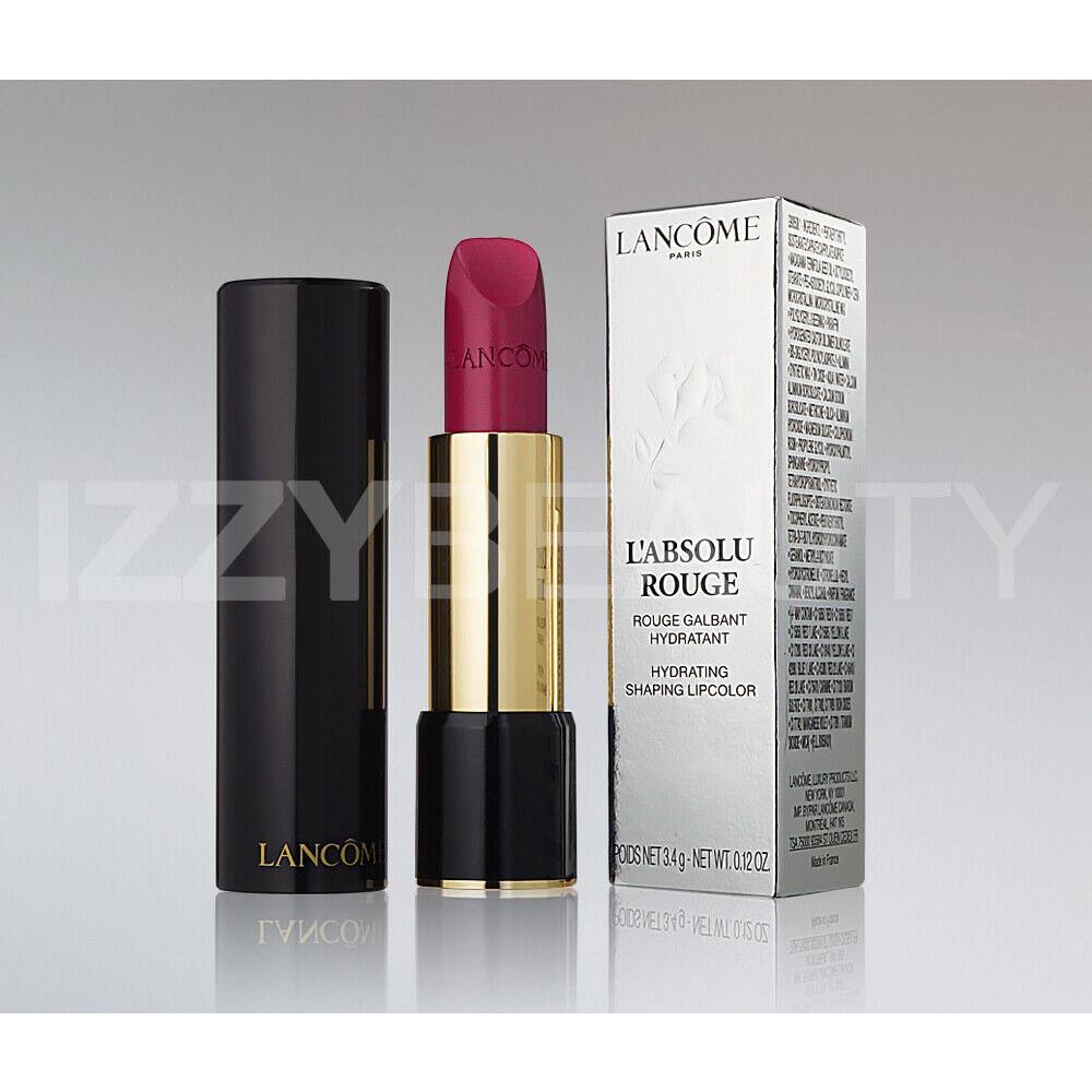 Lancome L`absolue Rouge Hydrating Lipstick Full Size - Pick Your Color 383 Candy Rose (Cream)