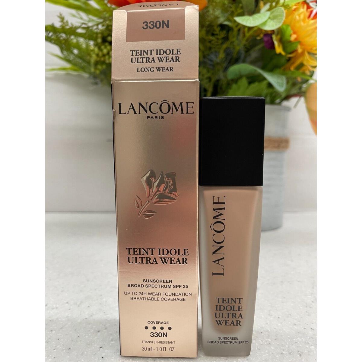 Lancome Teint Idole Ultra Wear 24H Full Coverage Foundation You Pick 330N (med skin/neutral peachy undertones)