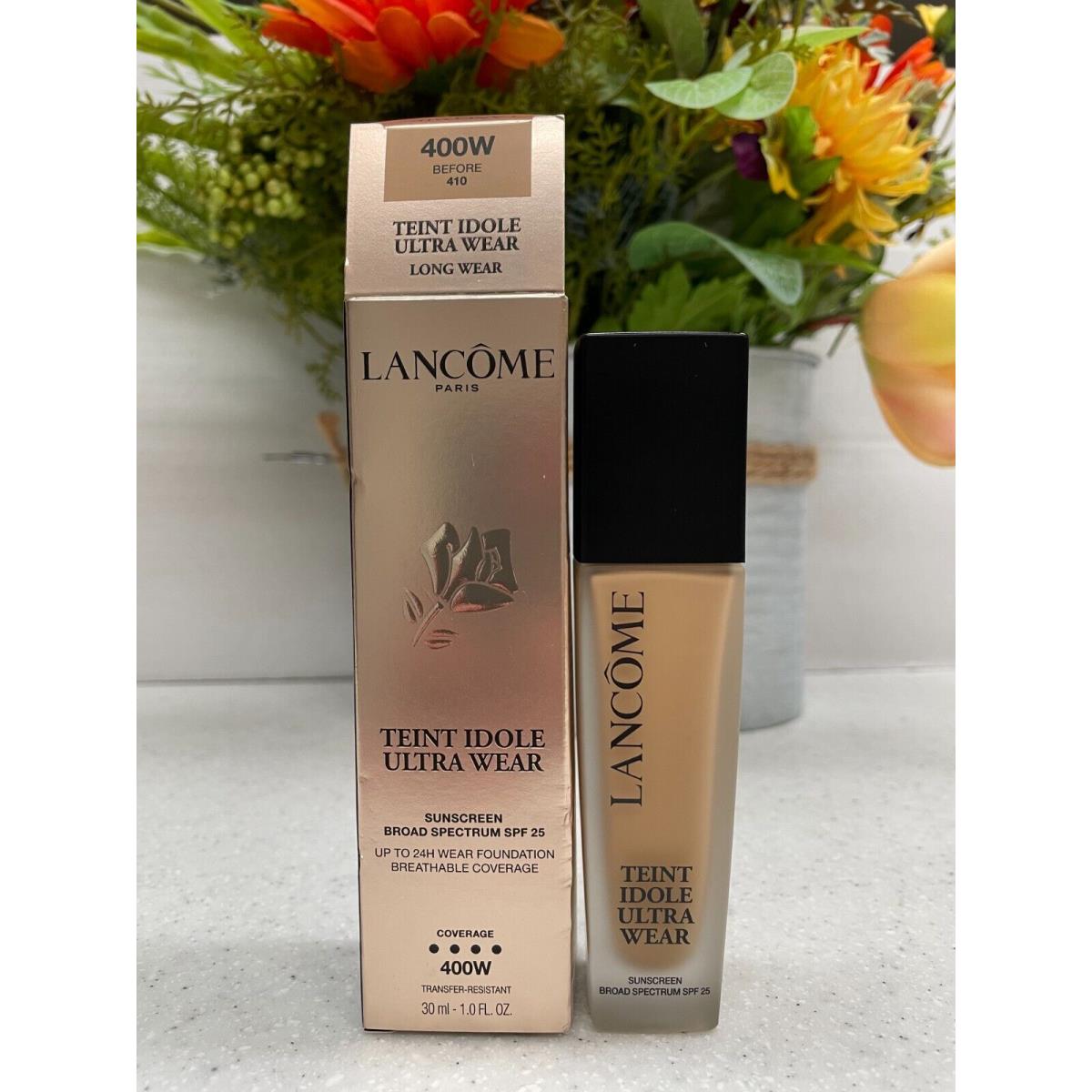 Lancome Teint Idole Ultra Wear 24H Full Coverage Foundation You Pick 400W (med-deep olive/wrm gldn undertones)