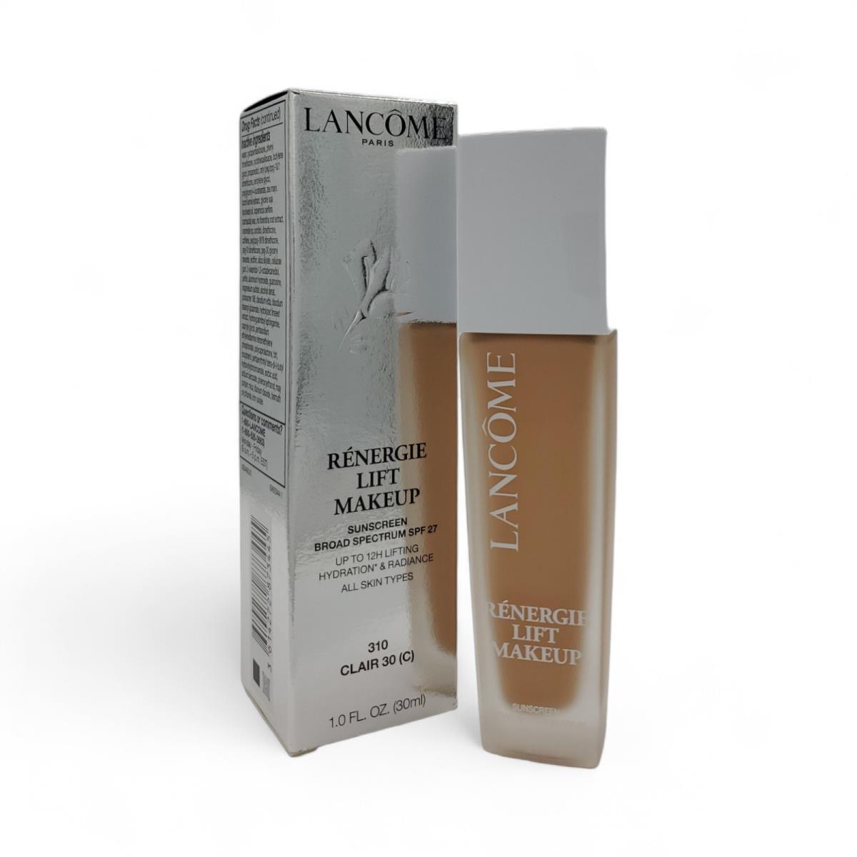 Lancome Makeup Foundation Renergie Lift Spf 27 1 oz 30ml Choose Your Shade 310 CLAIR 30(C)