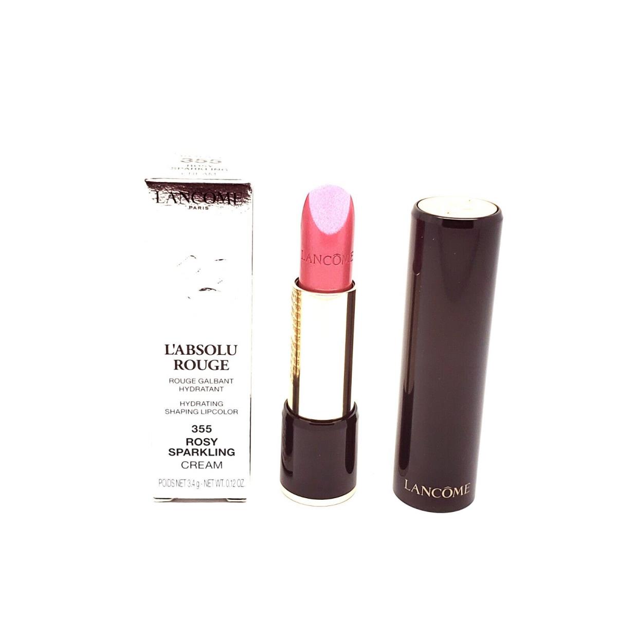 Lancome L`absolu Rouge Lipstick Choose Shade Rosy Sparkling