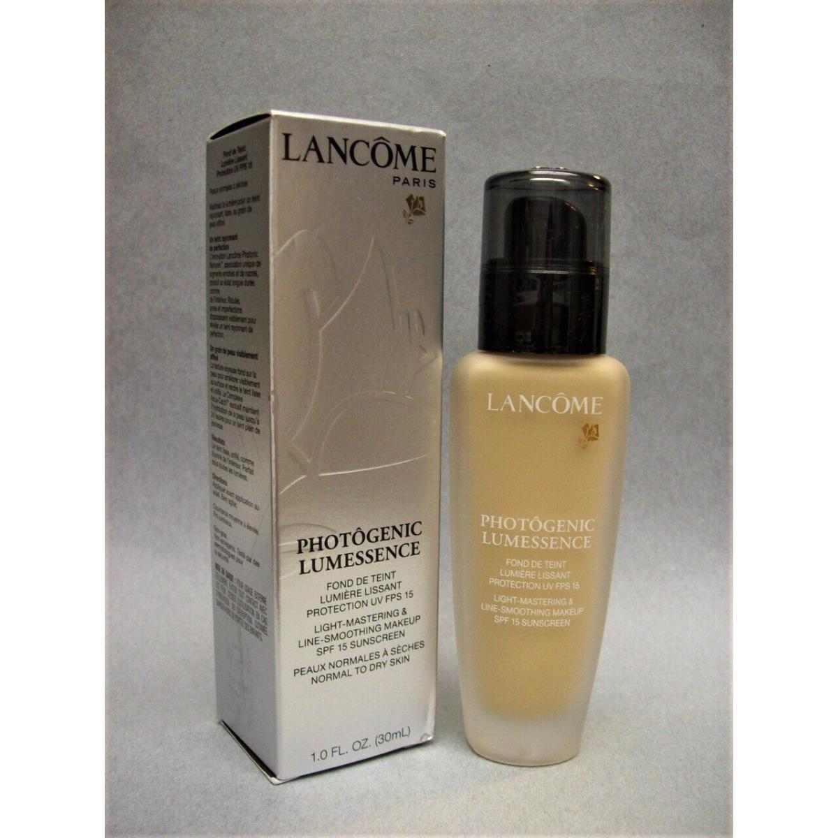 Lancome Photogenic Lumessence Makeup Ivoire 4 N Etc 1 fl oz - You Choose Bisque 1 (N)