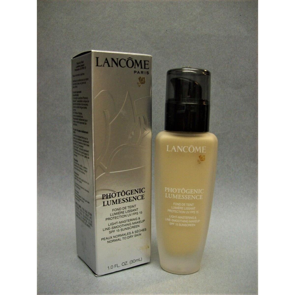 Lancome Photogenic Lumessence Makeup Ivoire 4 N Etc 1 fl oz - You Choose Buff 6 (W)