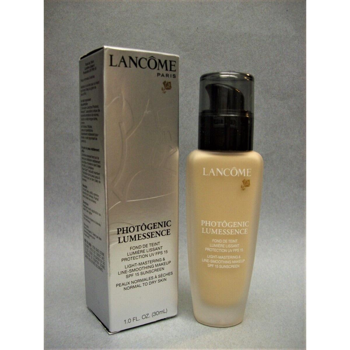 Lancome Photogenic Lumessence Makeup Ivoire 4 N Etc 1 fl oz - You Choose Ivoire 4 (N)